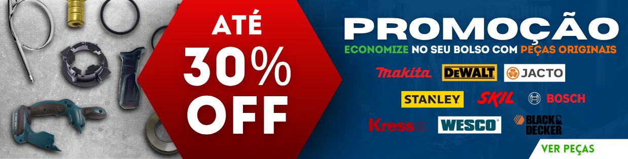 Peças de Reposição em Promoção