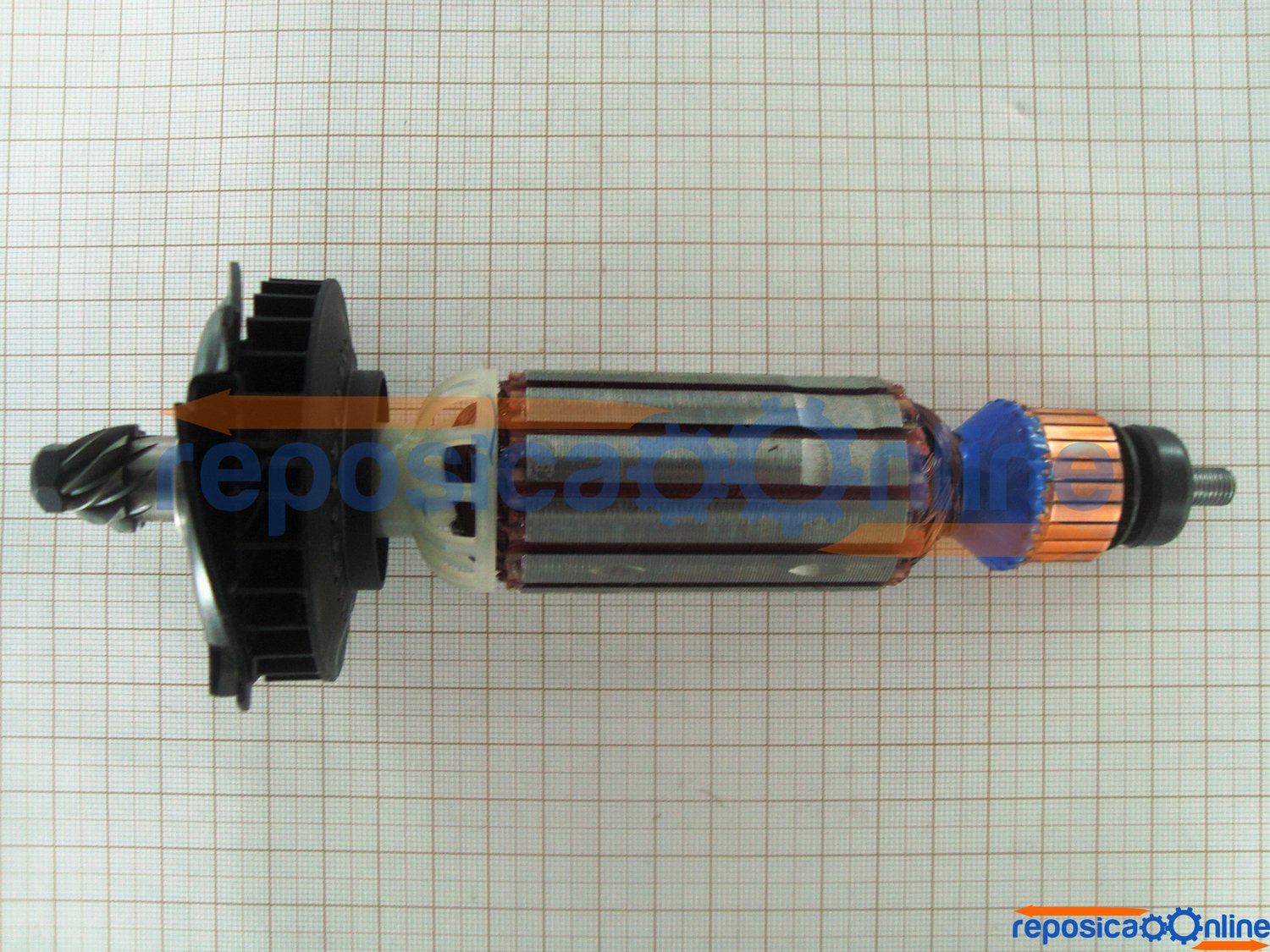 Induzido / Rotor 220V Para Esmerilhadeira Angular Dewalt D28114-B2