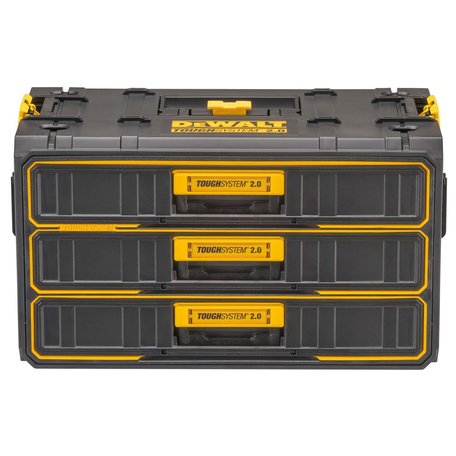 Caixa Organizadora Com Gaveta Tripla 32X55Cm Toughsystem 2.0