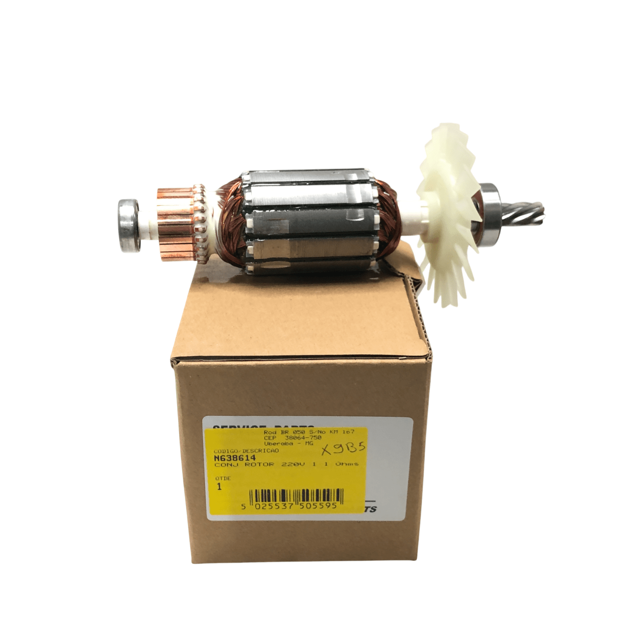 Conjunto Rotor 220V 1.1 Ohms - N638614 - Dewalt - Reposição Online