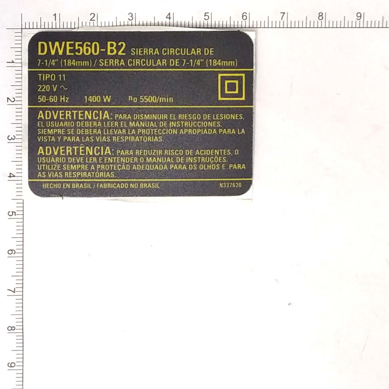 Kit Reparacao Chave Elet.dwe560 220V T11 Dewalt - N398849