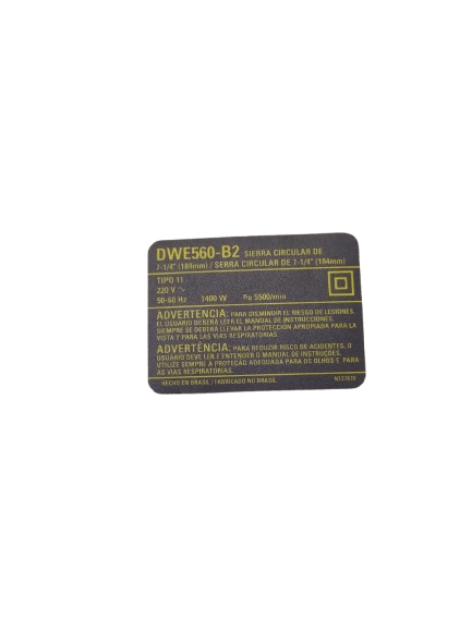 Kit Reparacao Chave Elet.dwe560 220V T11 Dewalt - N398849