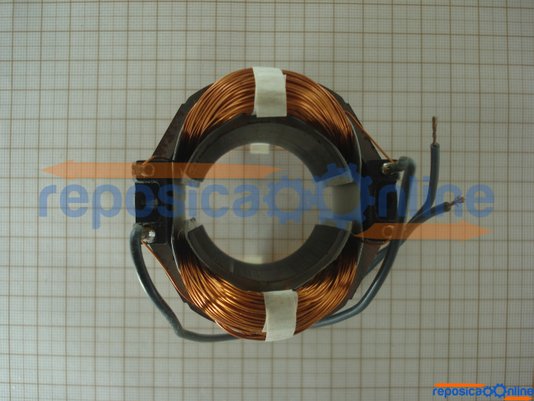 Estator / Bobina De Campo 220V Para Aparador De Grama Black & Decker - 186233-01 - Black&Decker