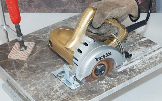 Serra Marmore4" Dourada 1450W 4100Nh2Sp1B Makita - 4100Nh2Sp1B-220V