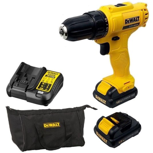 Combo Paraf/Furad.12V 127V+Kit28Bits+5Br - Dcd700Ac2-Br - Dewalt