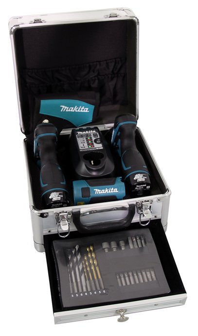Kit C/ Parafusadeira Df330D + Parafusadeira Td090D/ 2Bl1013/  Makita  / Lct303X - Lct303X-220V