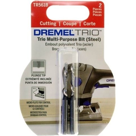 Broca Cortador Hss Com 2 Unidades Para Dremel Trio Tr561B Dremel - 2615T561Ab