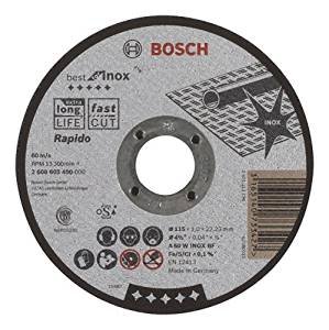 Disco Reto 115X1,0X22,23Mm A 60 Inox Bosch - 2608603490