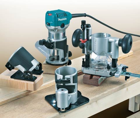 Tupia 6 & 8Mm Makita - Rt0700Cx3-220V