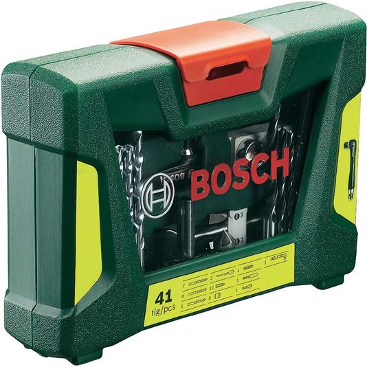 Jogo De Brocas E Bits V-Line 41Pc Bosch - 2607017316