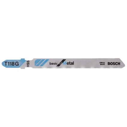 Lâmina De Serra Tico-Tico Para Metal T118G Hss Bosch - 2608668144