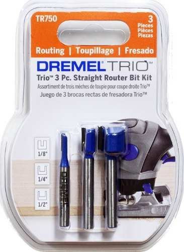 Kit De Fresas Paralelas Dremel Trio - 2615T750Aa
