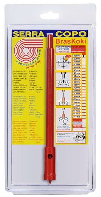 Serra Copo Diamantada Braskoki A 19Mm - Ksc19