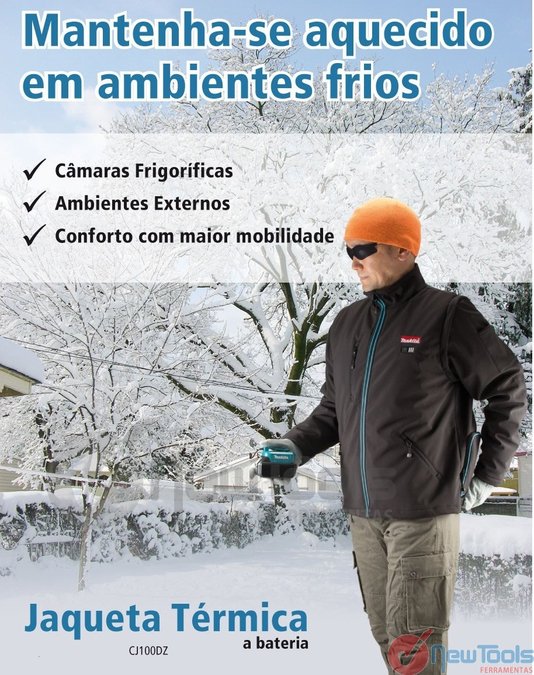 Jaqueta Termica  A Bateria Cj100Dzl Makita