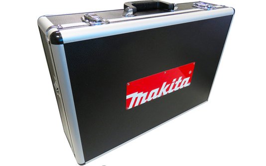 Combo Kit Esmerilhadeira Dga454 + Parafusadeira Dhp480 + Maleta De Aluminio Maki - Dlx2163X - Makita