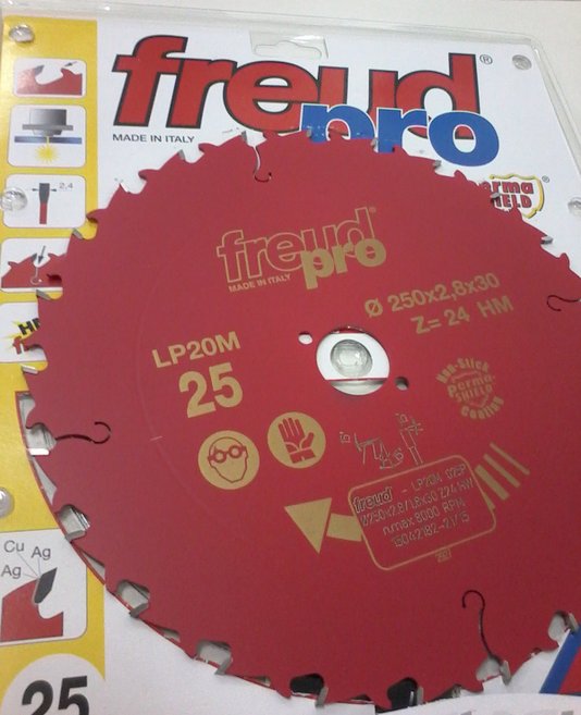 Disco De Serra Circular Freud Lp20M025 Csb 250X2,8/1,8 F30 24Z - F03Fs03633