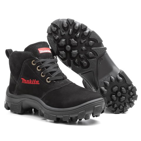 Bota Makita Preta - Bm-Pt43