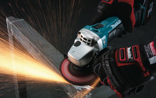 Esmerilhadeira Ang 115Mm (4 1/2Pol)A Bateria Dga452Rfe - Dga452Rfe-220V - Makita