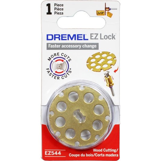 Disco Corte 38,1Mm Para Madeira Ez Lock Dremel -  Ez544 - 2615E544Aa