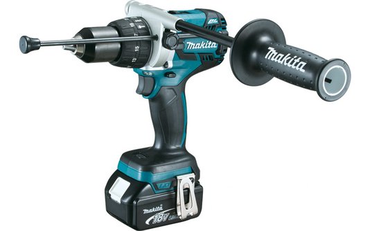 Kit Combo Dhp481Z+ 4 Bat 3A+ 1 Dc18Rd+ 1 Dga504Z+ 1 Maleta - Dhp481Z-220Kit - Makita