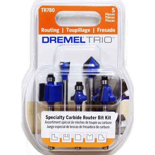 Kit De Fresas Especiais Dremel Trio - 2615T780Aa
