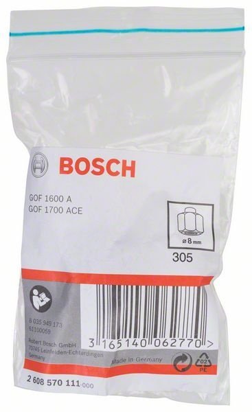 Pinça Para Retíficas Bosch 8Mm - 2608570111 Gof1600 - Reposição Online