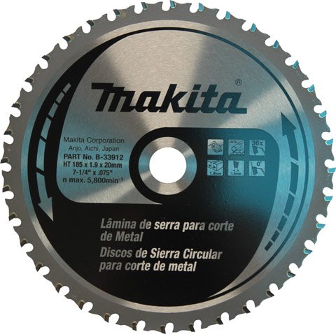 Lamina De Serra T.c.t. 185X20X36T - B-33912 - Makita
