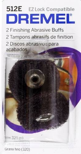 Disco De Lixa Ez-Lock P/ Acabamento Grão 320 Dremel - Ez512 - 2615E512Ac