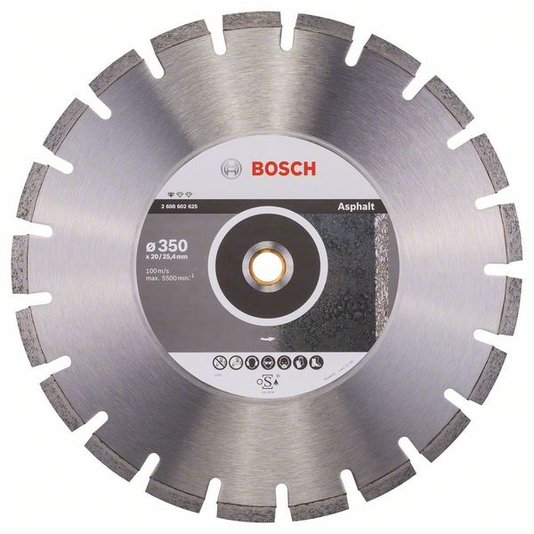 Disco Diamantado Std For Asphalt 350X20/25,4Mm Bosch - 2608602625