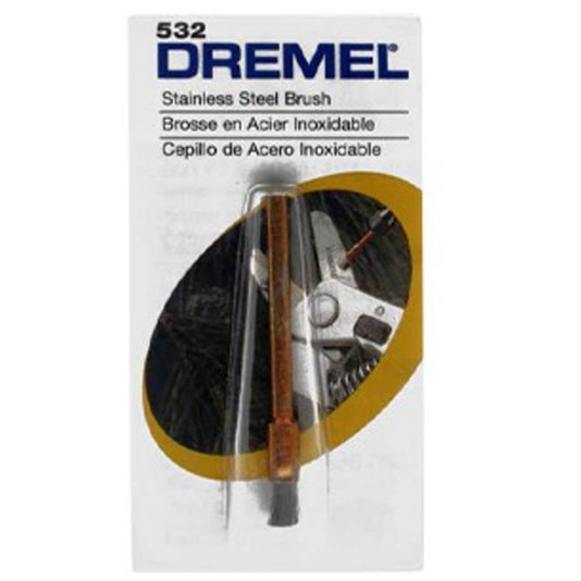 Escova De Aço Inox. 1/8" Dremel - Cod 532 - 26150532Aa