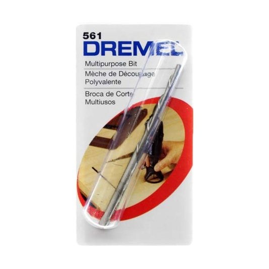 Broca Multiuso 3,2Mm 1/8" Dremel - 561 - 2615000561