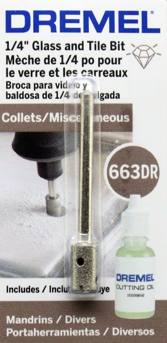 Dremel Serra Copo Diamantada Para Vidro 663Dr - 26150663Ab