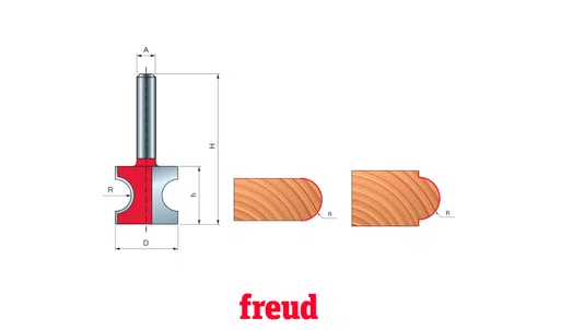 82-10606P Fresa D25,4Xc22,9Xh6 R6,35 - F03Fr02213