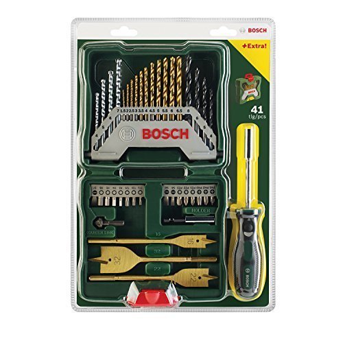 Conjunto Promoline 41Pecas +Chave Manual - 2607017334 - Bosch