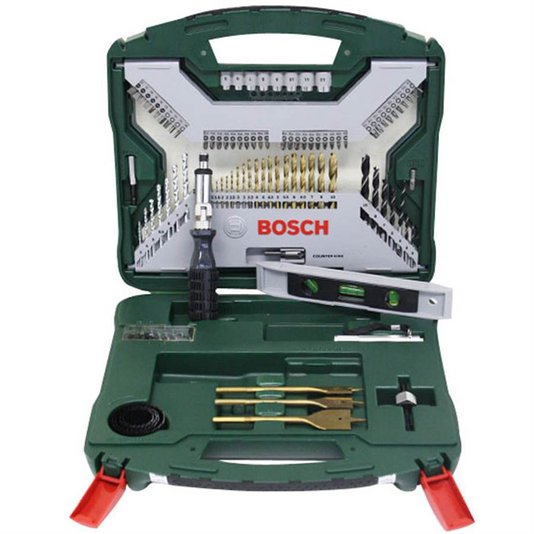 Jogo De Brocas De Titanio Bosch C/ 100 Peças - 2607019330
