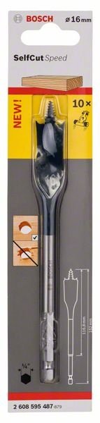Broca Chata Self Cut 16 X 152 Mm Bosch - 2608595487