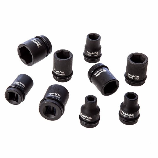 Conjunto De Soquete De Impacto (9Pcs) - D-41517 - Makita