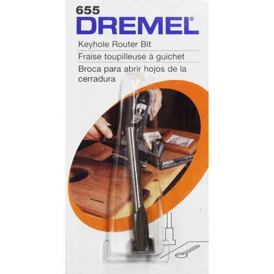 Fresa Ranhura Para Chave 7,9 Mm 5/16" 655 Dremel - 26150655Aa