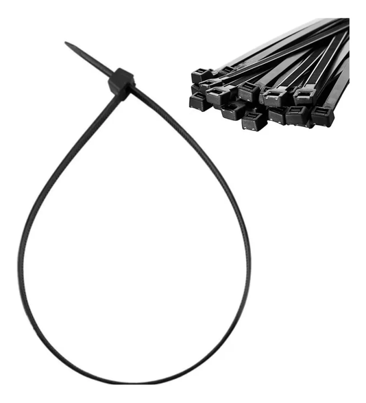 Abracadeira Preta 4.8X300 Flex 100/1 - 3882 - Lotus