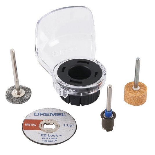 Capa Proteção + 4 Acessórios Dremel A550 - 2615A550Ab