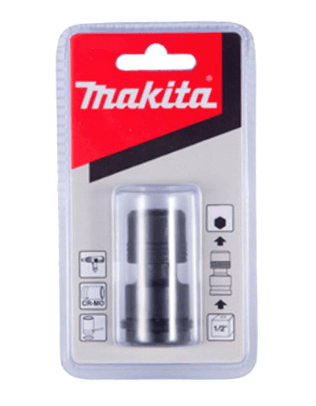 Adaptador 3/8Pol. Quadrado X 1/4Pol. Hex - B-68454 - Makita