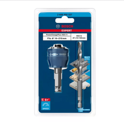 Adaptador 8.7Mm Broca Hssg 7.15X105Mm 2608900527000