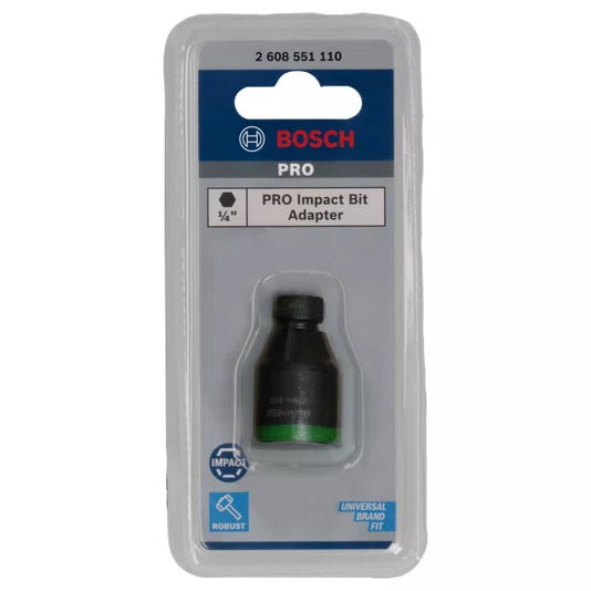 Bosch Adaptador De Soquete 1/4" Para 1/2" Pro Impact - 2608551110
