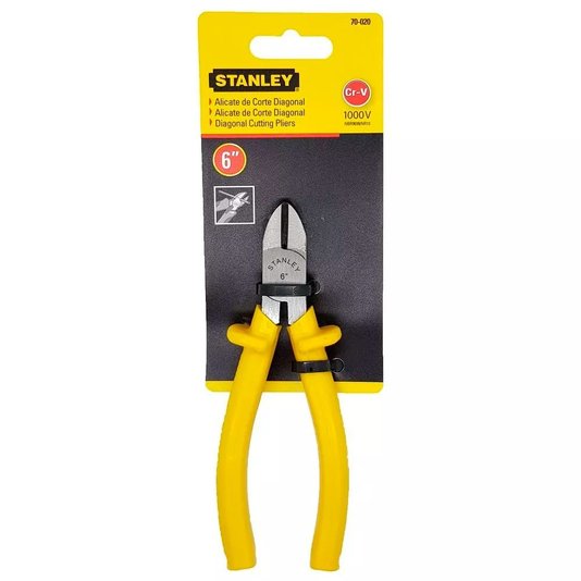 Alicate De Corte Diagonal L Pvc 1000V - 70-020 - Black&Decker