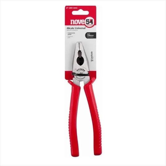 Alicate Universal 8" Ac Polido Hobby 954 - 3662121800 - Vonder