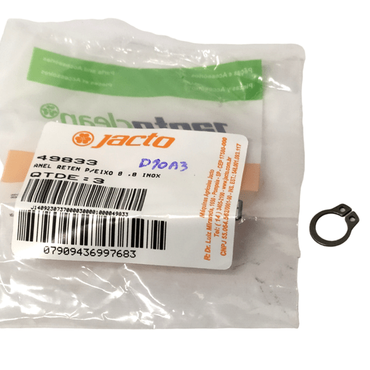 Anel Reten P.eixo 8,8 Inox - 000000000000049833 - Jacto