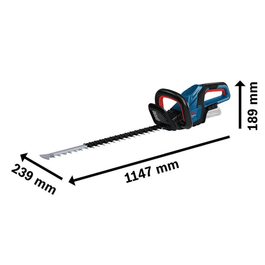 Aparador Cerca Viva Ghe 18V60 06008C9000 - Bosch