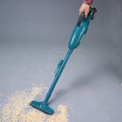 Aspirador De Po Com Bateria 18V Li-Ion - Makita 650Ml - Dcl180Z-P