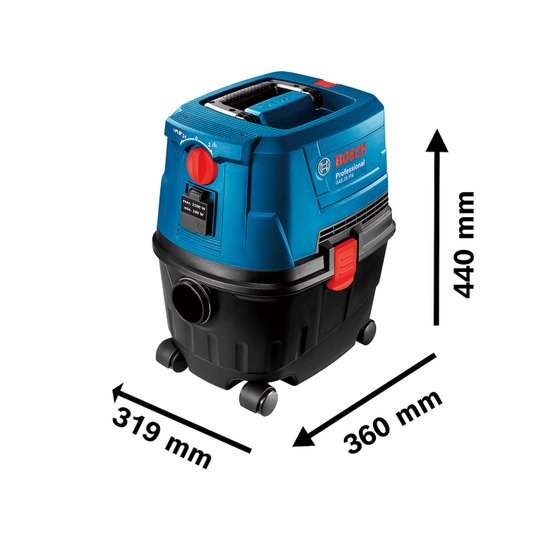 Aspirador De Po Umido/Seco Gas 15 Ps 06019E51E0 - Bosch