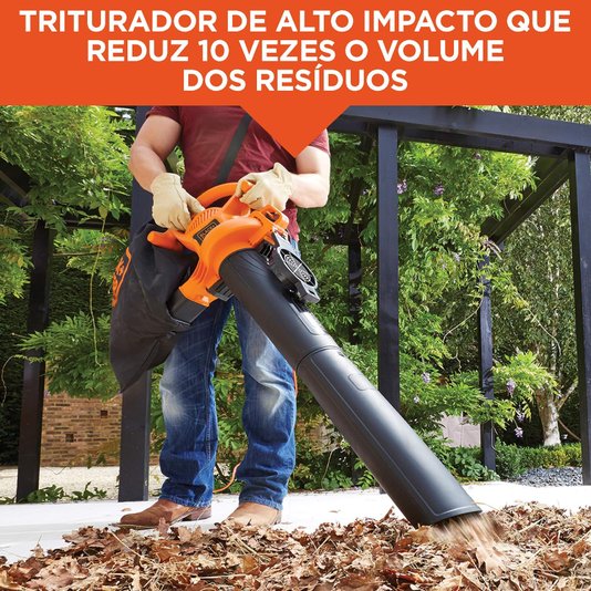 Aspirador/Soprador Eletrico 2500W 220V Bv25-B2 - Black&Decker